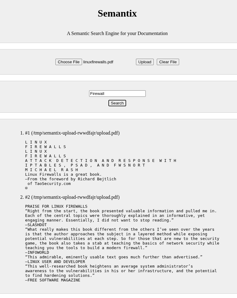 Search function